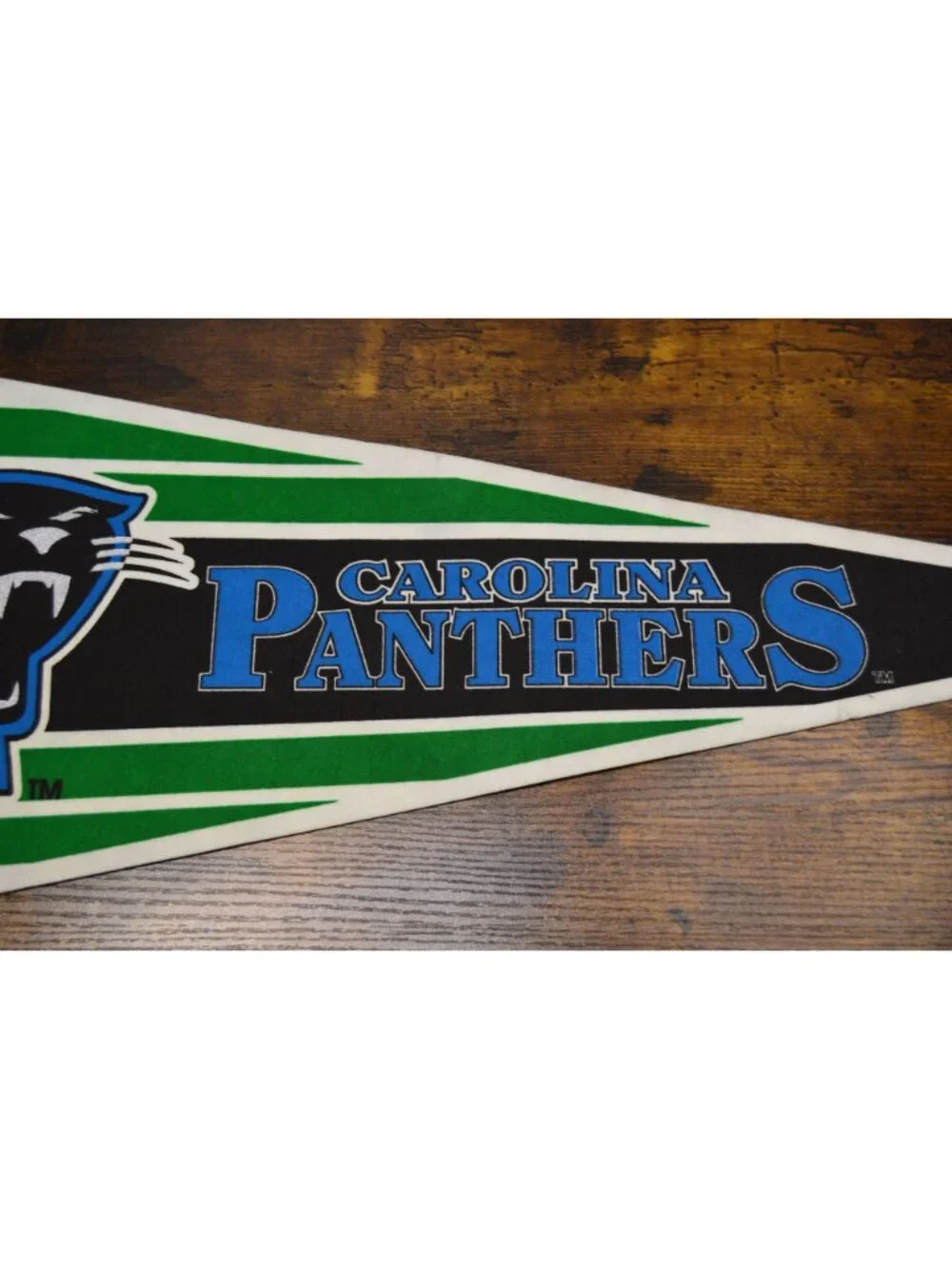 Carolina Panthers 1993 NFL Team Pennant By 30 inches Football Memorabilia